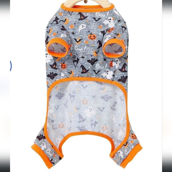 Frisco Halloween Patterned Dog & Cat Jersey PJs - Picture 5 of 10